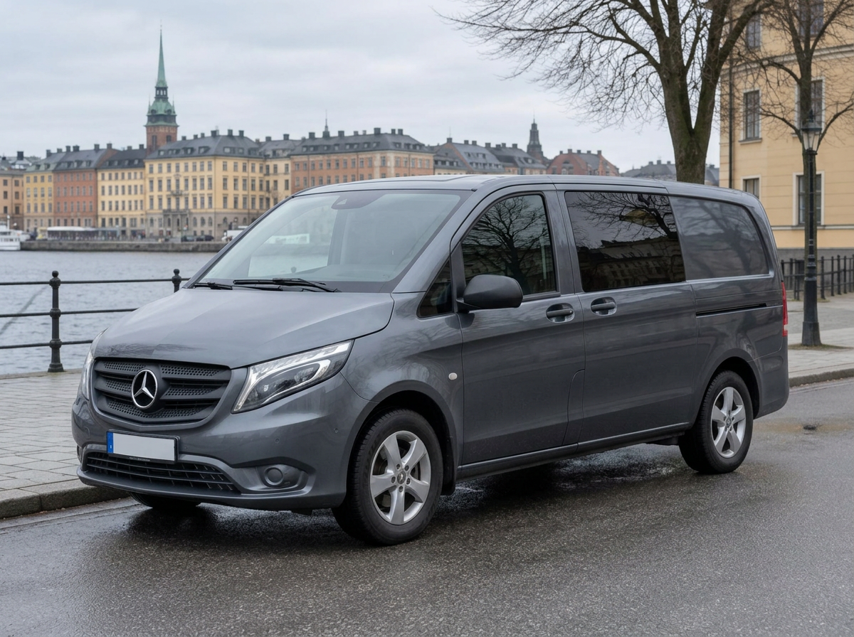 Mercedes-Benz Vito parkerad utomhus